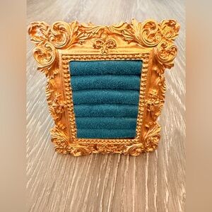 Vintage inspired Jewelry Display Frame with Ring Organizer Tray